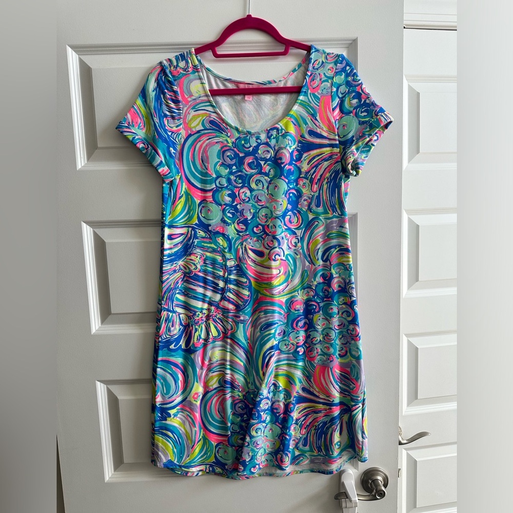 Lilly Pulitzer Short Sleeve Dress Size M